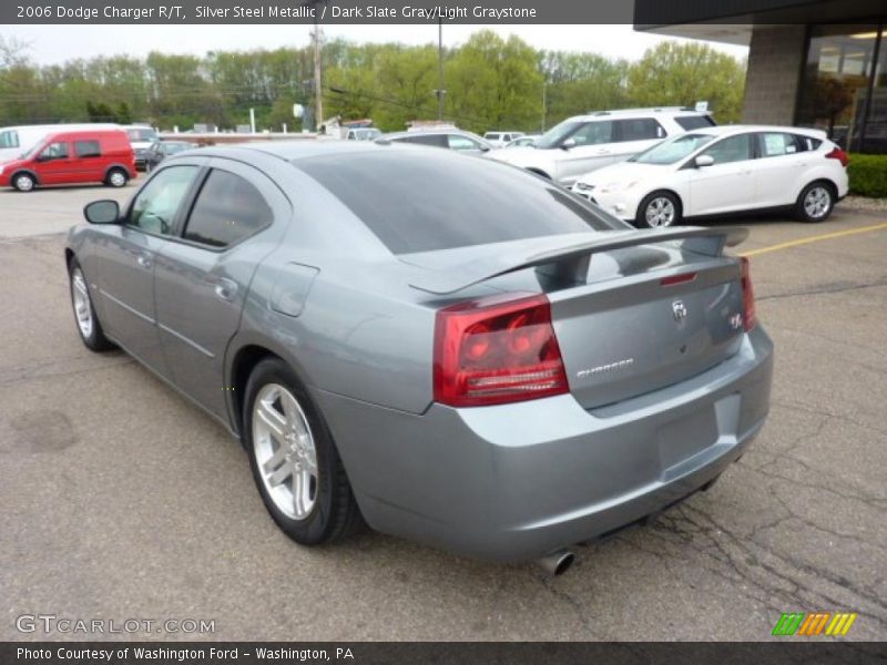 Silver Steel Metallic / Dark Slate Gray/Light Graystone 2006 Dodge Charger R/T