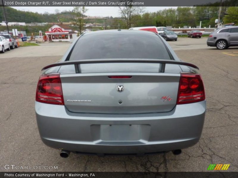 Silver Steel Metallic / Dark Slate Gray/Light Graystone 2006 Dodge Charger R/T