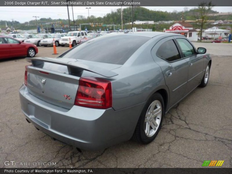 Silver Steel Metallic / Dark Slate Gray/Light Graystone 2006 Dodge Charger R/T