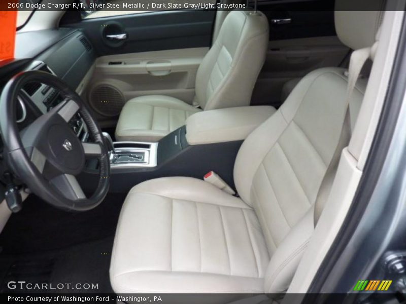 Silver Steel Metallic / Dark Slate Gray/Light Graystone 2006 Dodge Charger R/T