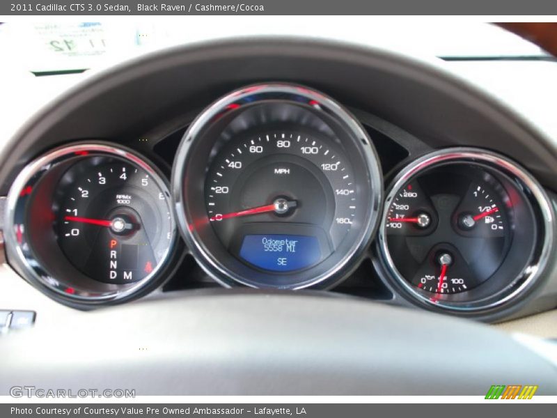  2011 CTS 3.0 Sedan 3.0 Sedan Gauges