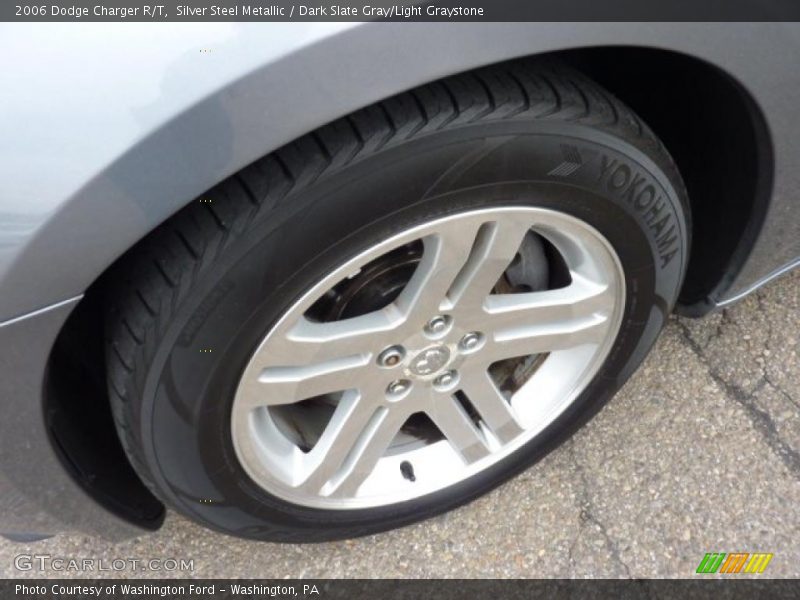 Silver Steel Metallic / Dark Slate Gray/Light Graystone 2006 Dodge Charger R/T