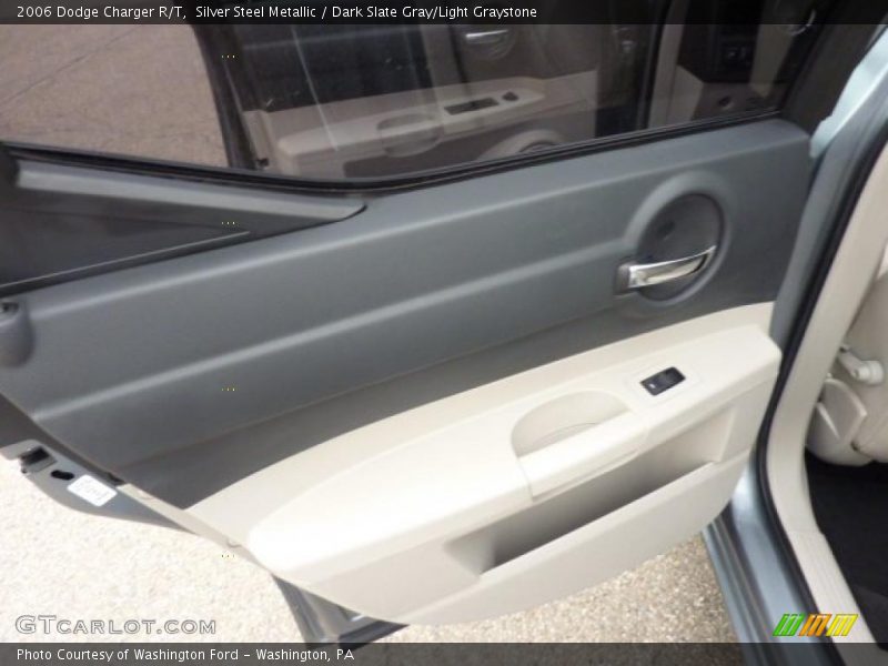 Silver Steel Metallic / Dark Slate Gray/Light Graystone 2006 Dodge Charger R/T
