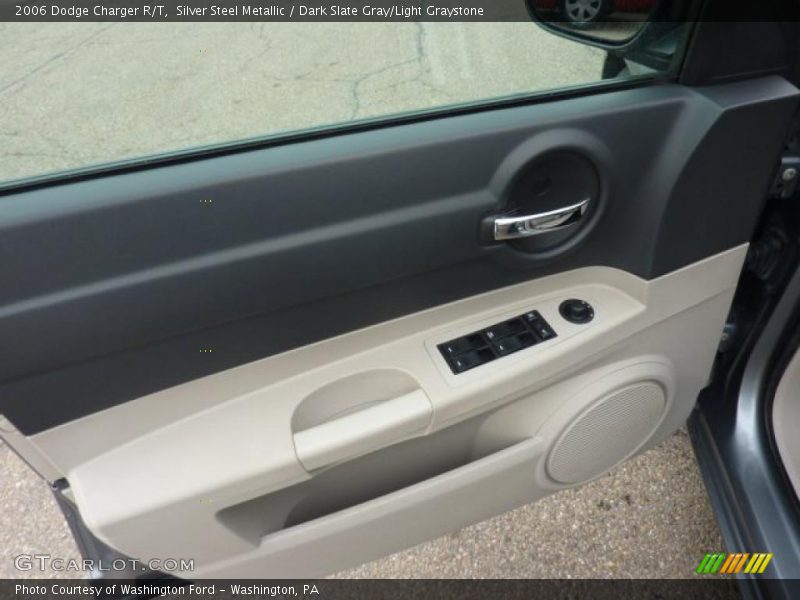 Silver Steel Metallic / Dark Slate Gray/Light Graystone 2006 Dodge Charger R/T