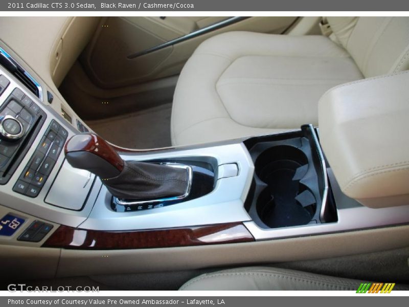 Black Raven / Cashmere/Cocoa 2011 Cadillac CTS 3.0 Sedan