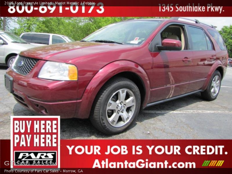 Merlot Metallic / Pebble 2005 Ford Freestyle Limited