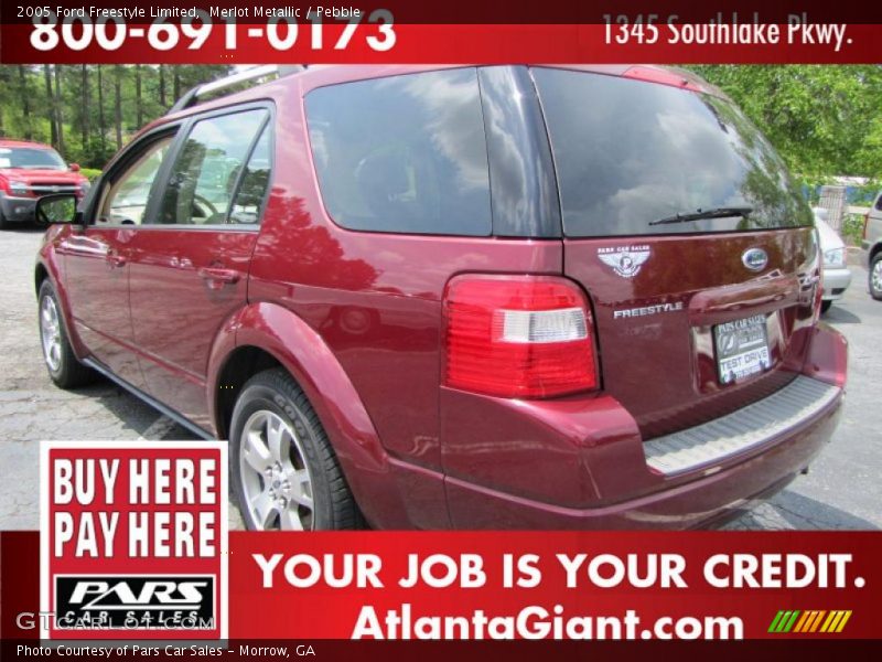 Merlot Metallic / Pebble 2005 Ford Freestyle Limited