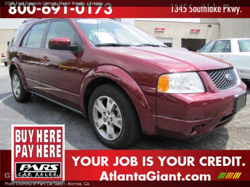 Merlot Metallic / Pebble 2005 Ford Freestyle Limited