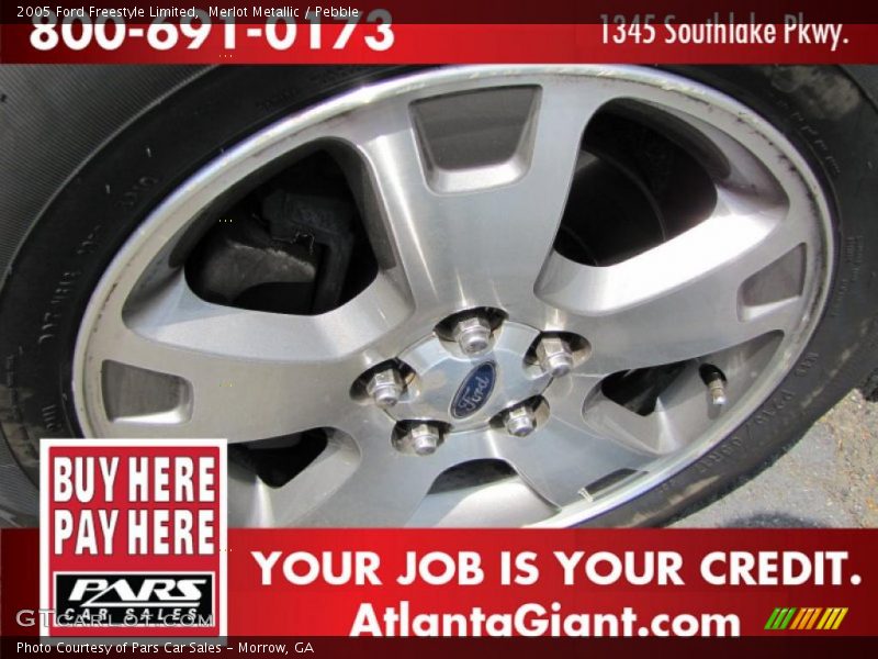 Merlot Metallic / Pebble 2005 Ford Freestyle Limited