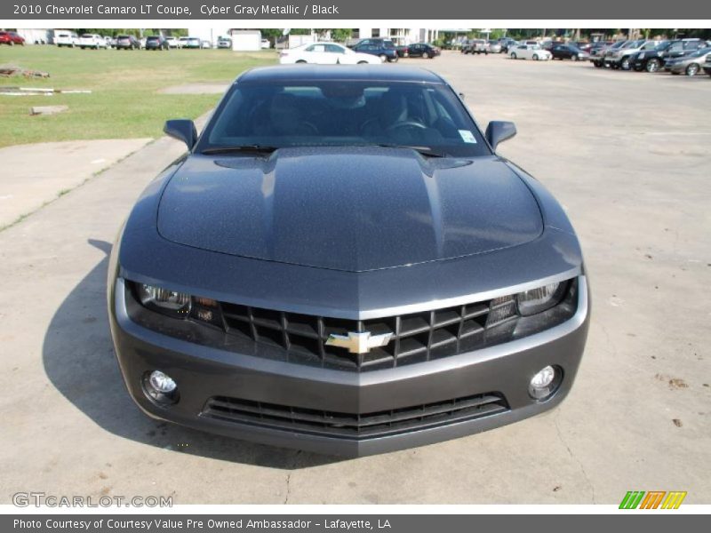 Cyber Gray Metallic / Black 2010 Chevrolet Camaro LT Coupe