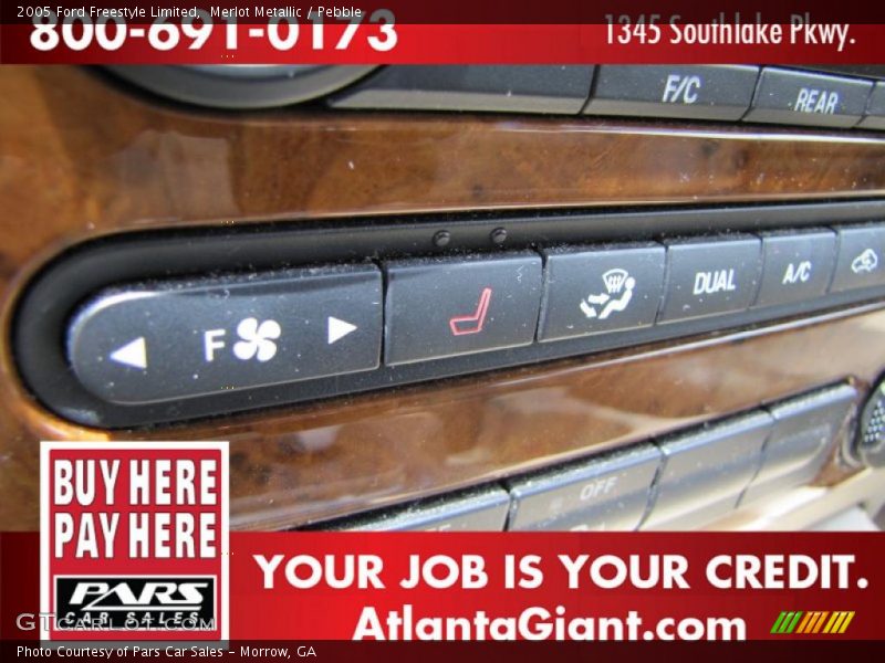 Merlot Metallic / Pebble 2005 Ford Freestyle Limited