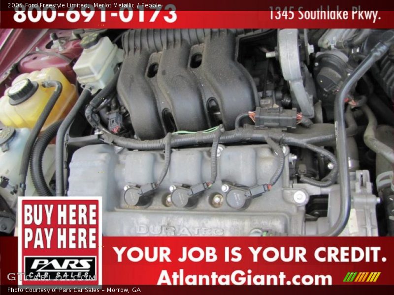 Merlot Metallic / Pebble 2005 Ford Freestyle Limited