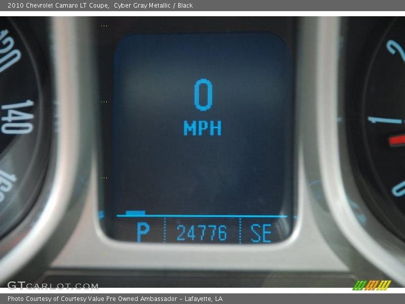 Cyber Gray Metallic / Black 2010 Chevrolet Camaro LT Coupe