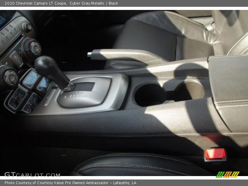 Cyber Gray Metallic / Black 2010 Chevrolet Camaro LT Coupe