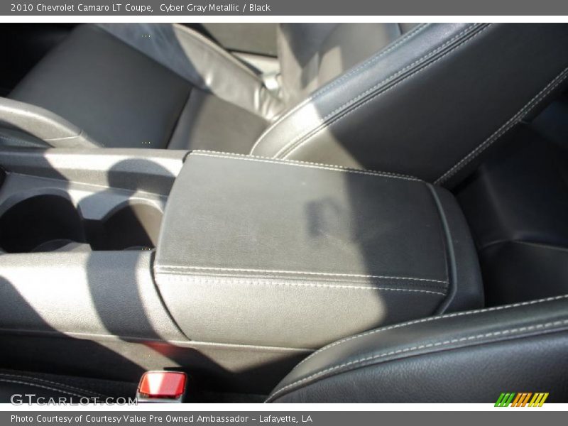 Cyber Gray Metallic / Black 2010 Chevrolet Camaro LT Coupe
