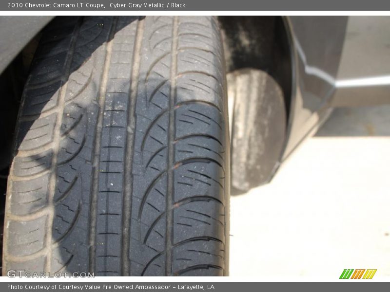 Cyber Gray Metallic / Black 2010 Chevrolet Camaro LT Coupe