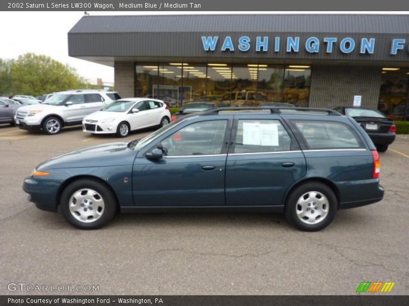 Medium Blue / Medium Tan 2002 Saturn L Series LW300 Wagon