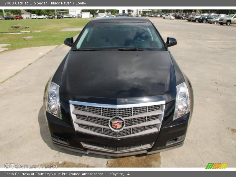 Black Raven / Ebony 2008 Cadillac CTS Sedan