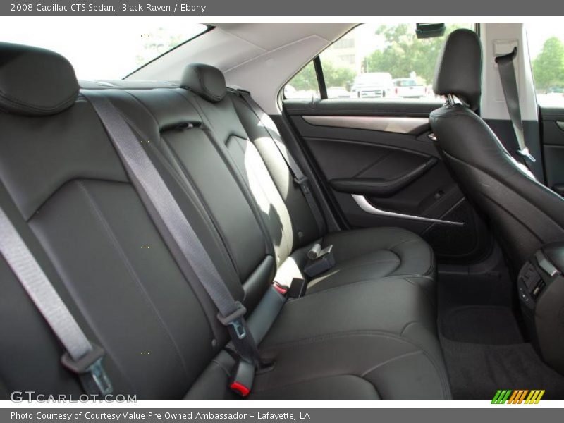 Black Raven / Ebony 2008 Cadillac CTS Sedan