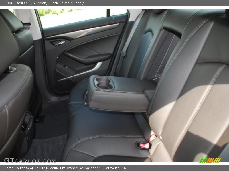 Black Raven / Ebony 2008 Cadillac CTS Sedan