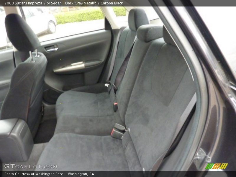 Dark Gray Metallic / Carbon Black 2008 Subaru Impreza 2.5i Sedan