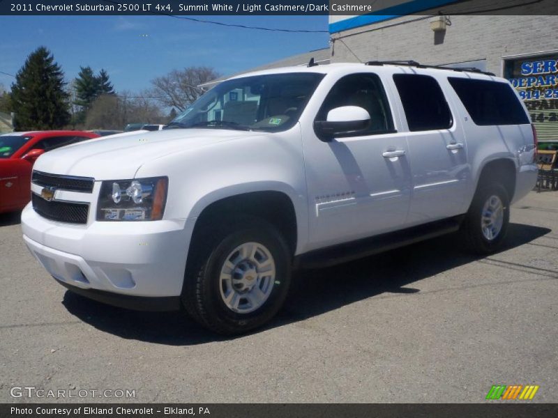 Summit White / Light Cashmere/Dark Cashmere 2011 Chevrolet Suburban 2500 LT 4x4