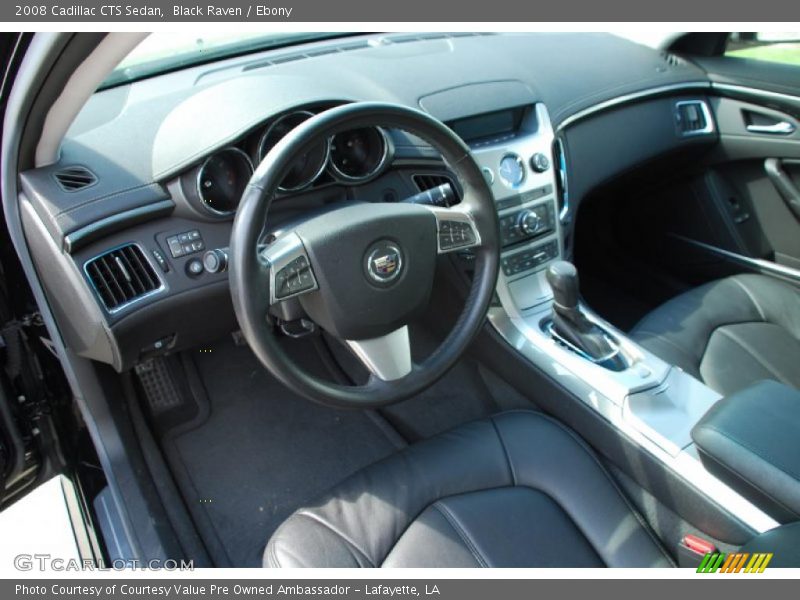 Black Raven / Ebony 2008 Cadillac CTS Sedan