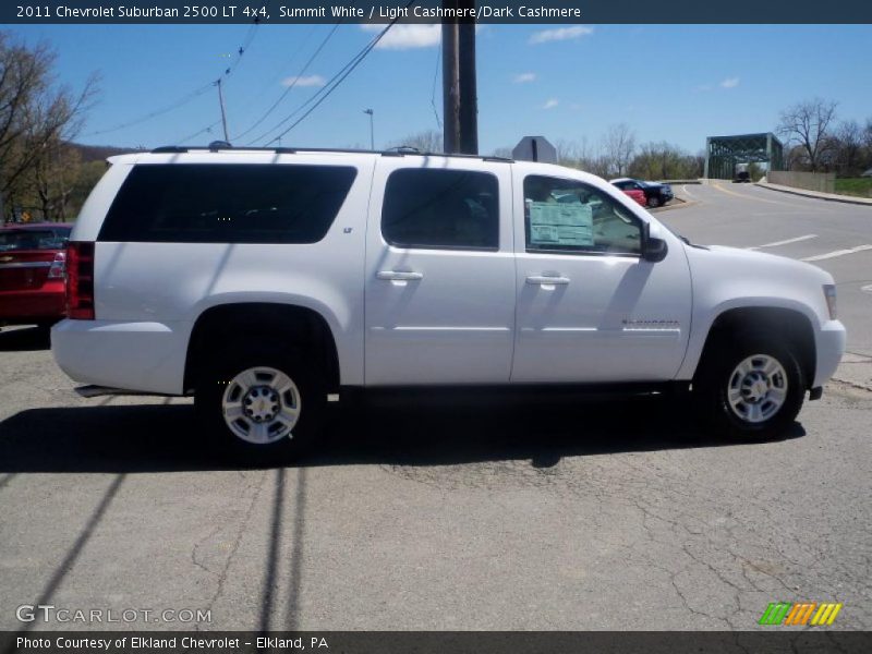 Summit White / Light Cashmere/Dark Cashmere 2011 Chevrolet Suburban 2500 LT 4x4
