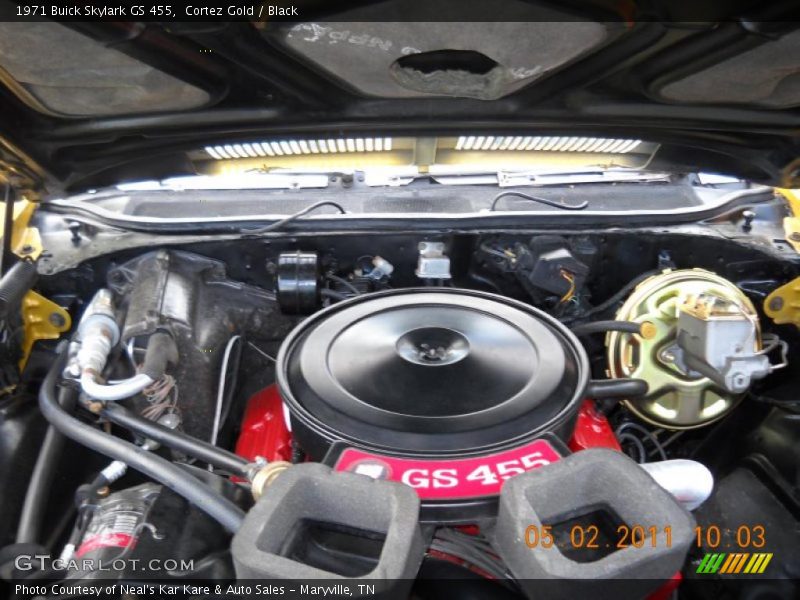  1971 Skylark GS 455 Engine - 455 cid OHV 16-Valve V8