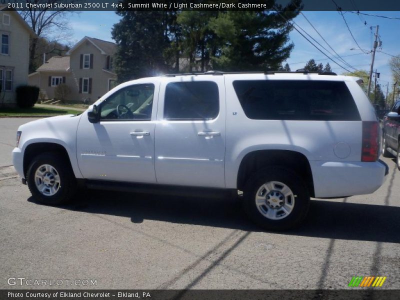 Summit White / Light Cashmere/Dark Cashmere 2011 Chevrolet Suburban 2500 LT 4x4