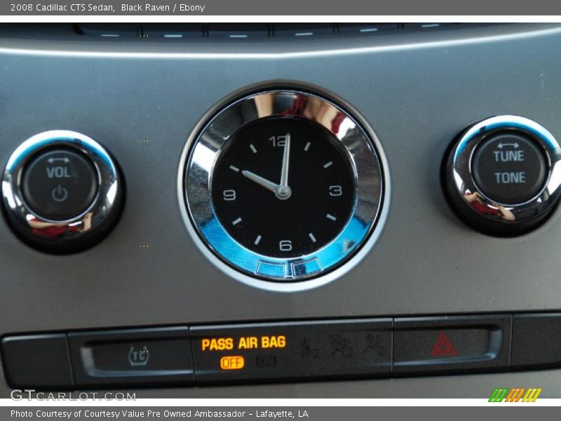 Black Raven / Ebony 2008 Cadillac CTS Sedan