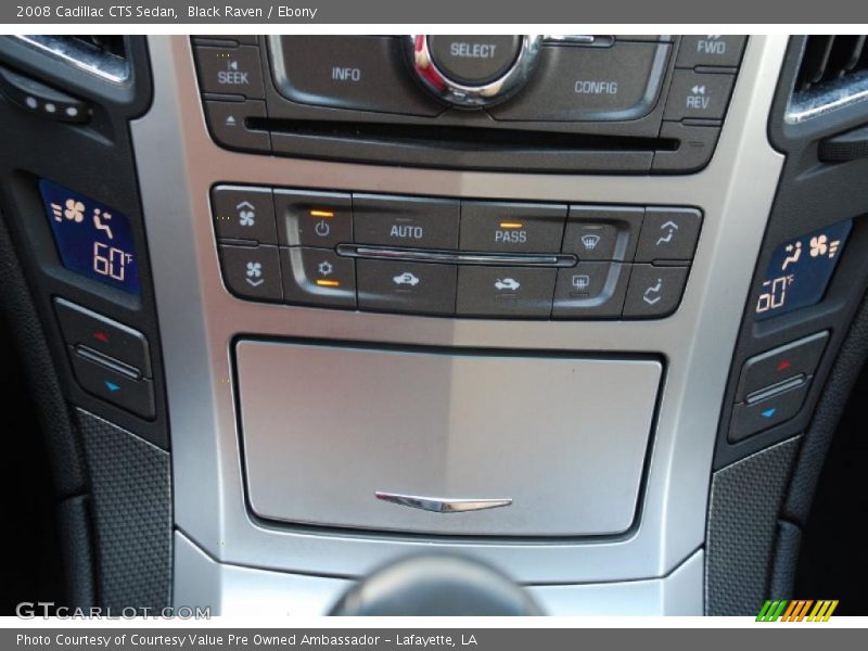 Black Raven / Ebony 2008 Cadillac CTS Sedan