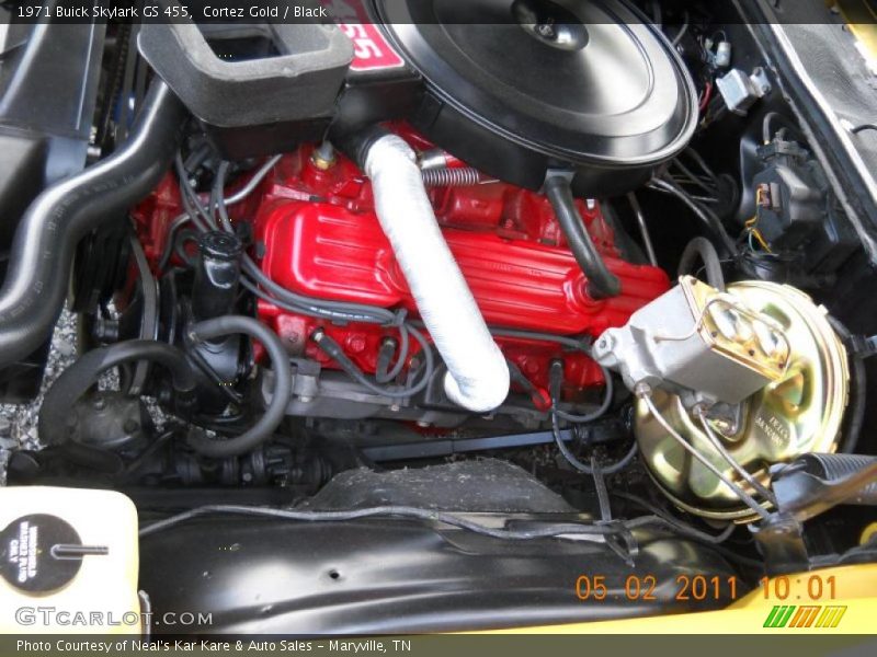  1971 Skylark GS 455 Engine - 455 cid OHV 16-Valve V8