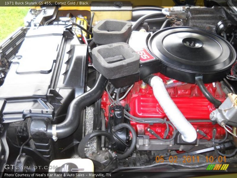  1971 Skylark GS 455 Engine - 455 cid OHV 16-Valve V8