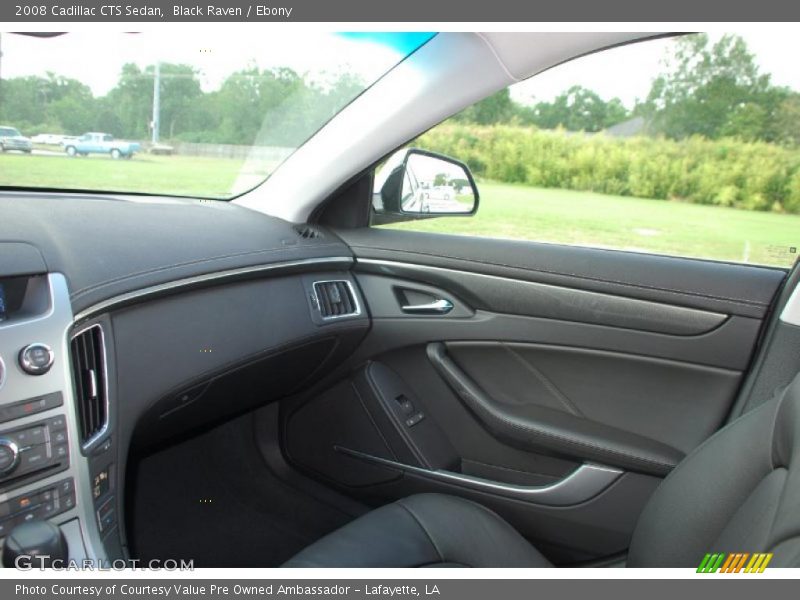 Black Raven / Ebony 2008 Cadillac CTS Sedan