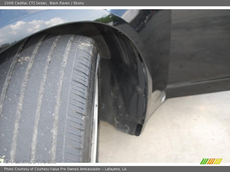 Black Raven / Ebony 2008 Cadillac CTS Sedan