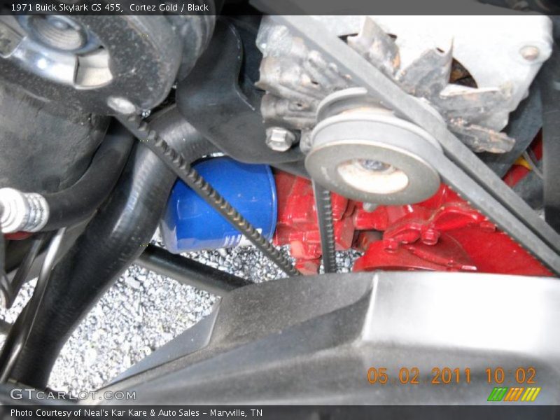  1971 Skylark GS 455 Engine - 455 cid OHV 16-Valve V8