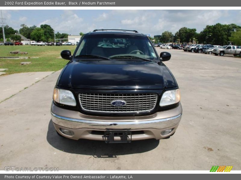 Black / Medium Parchment 2002 Ford Expedition Eddie Bauer