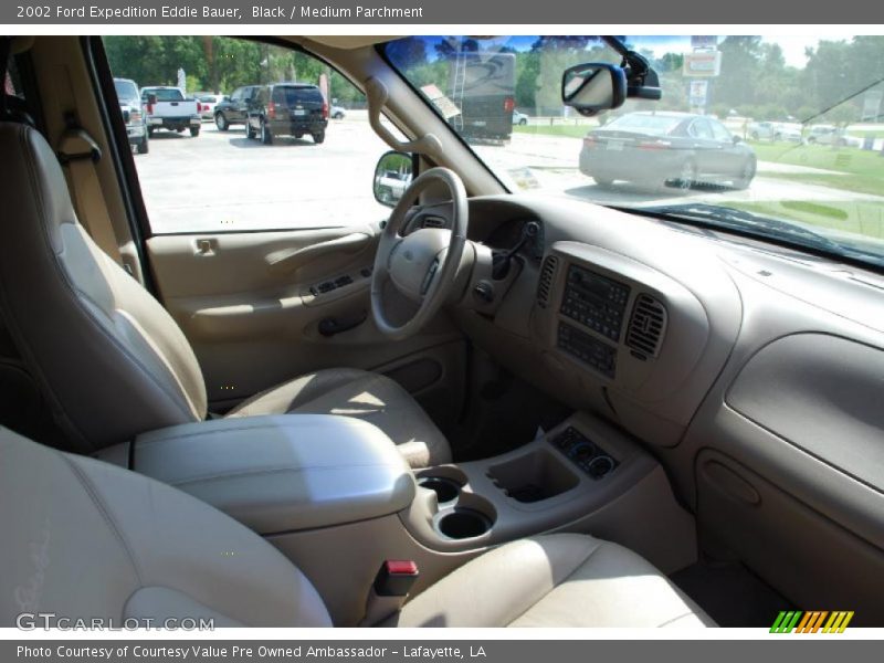 Black / Medium Parchment 2002 Ford Expedition Eddie Bauer