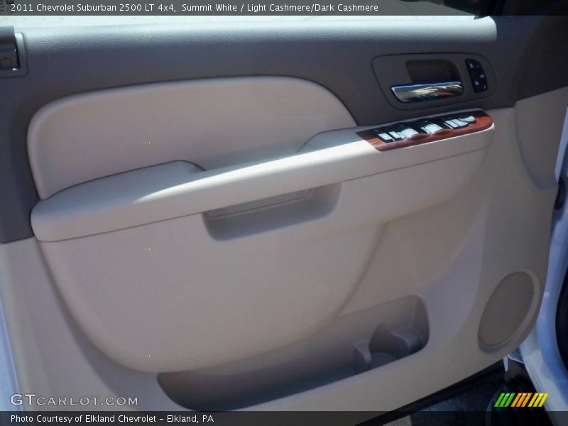Summit White / Light Cashmere/Dark Cashmere 2011 Chevrolet Suburban 2500 LT 4x4