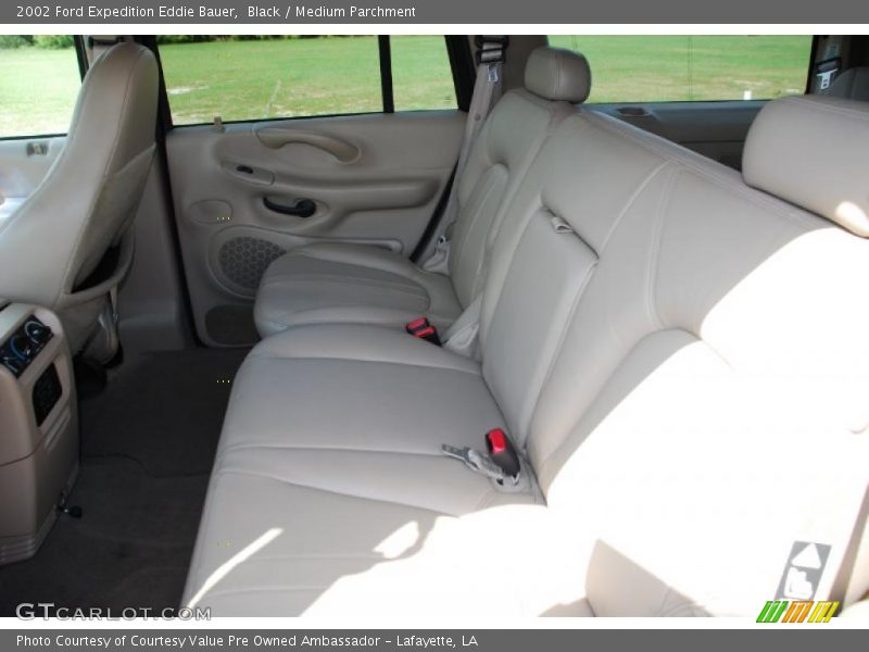 Black / Medium Parchment 2002 Ford Expedition Eddie Bauer