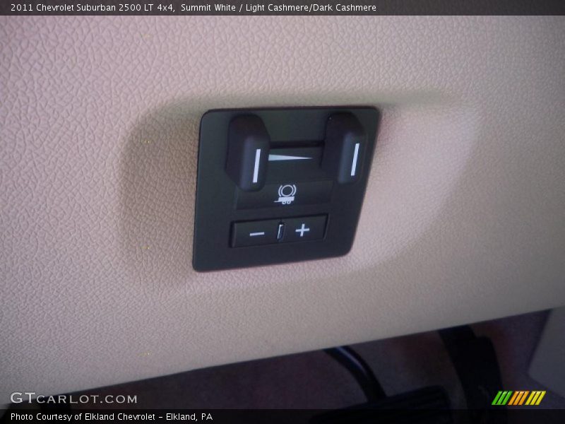 Controls of 2011 Suburban 2500 LT 4x4