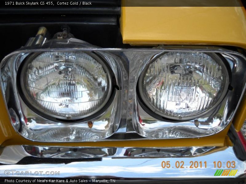 Cortez Gold / Black 1971 Buick Skylark GS 455