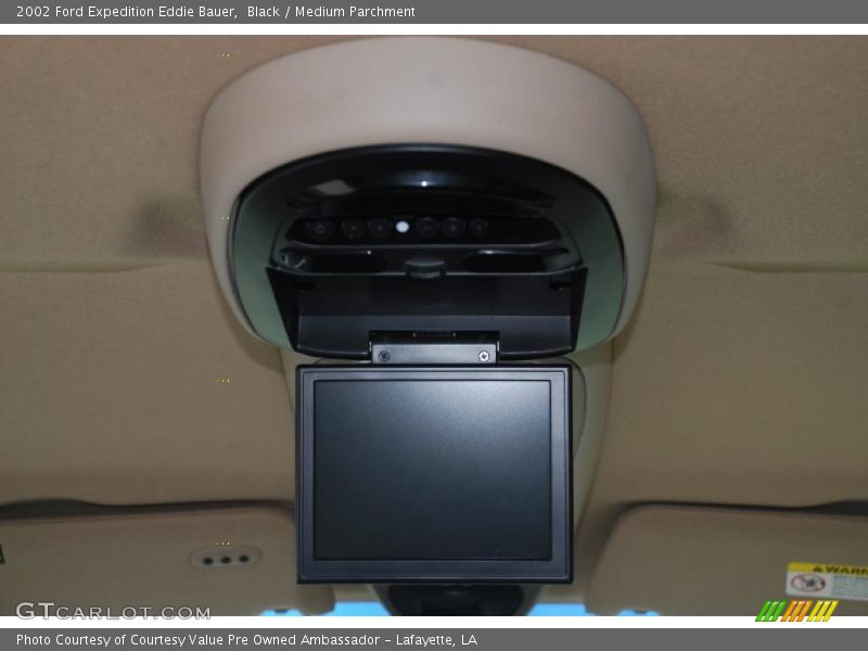 Black / Medium Parchment 2002 Ford Expedition Eddie Bauer