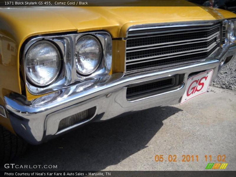 Cortez Gold / Black 1971 Buick Skylark GS 455