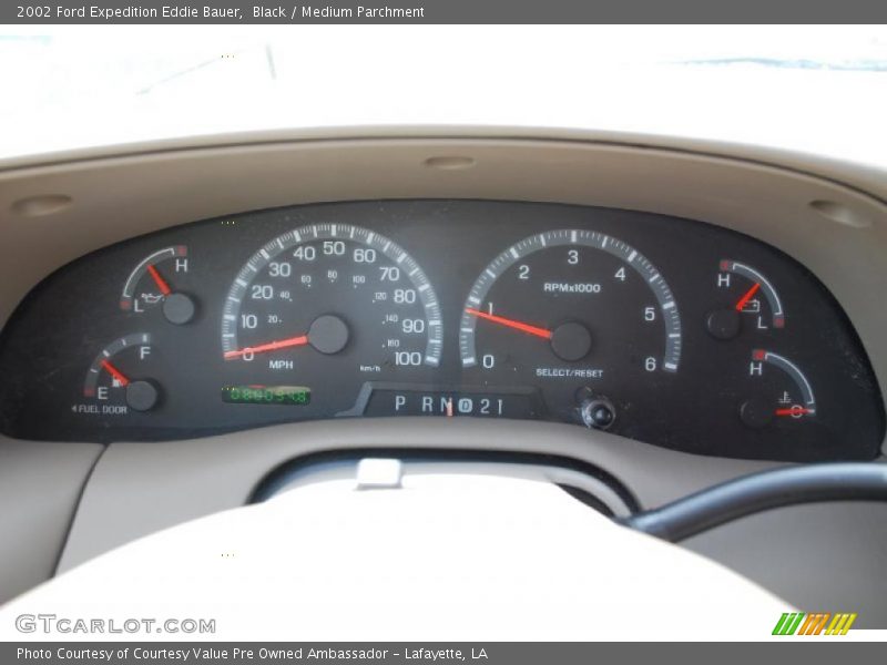  2002 Expedition Eddie Bauer Eddie Bauer Gauges