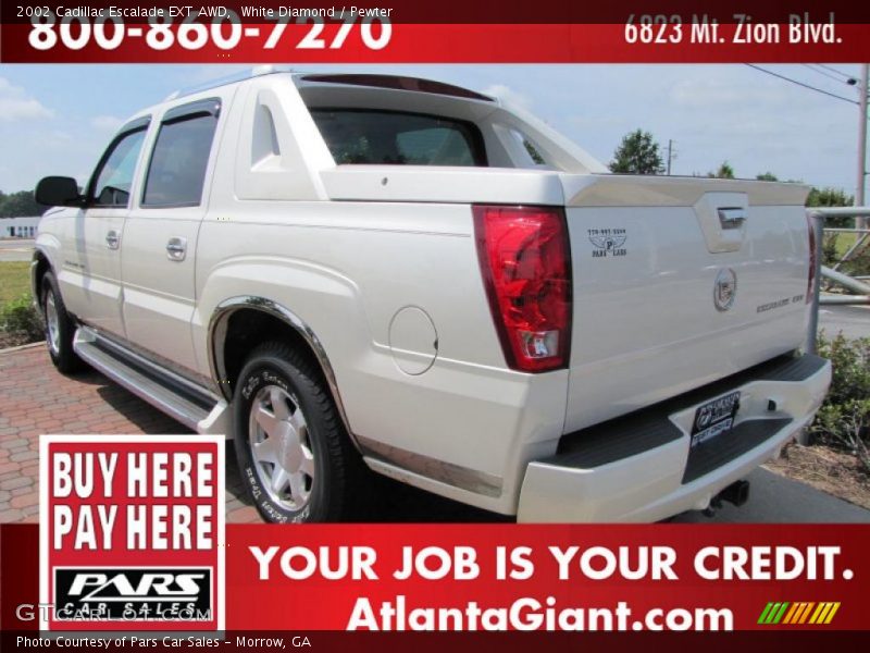 White Diamond / Pewter 2002 Cadillac Escalade EXT AWD