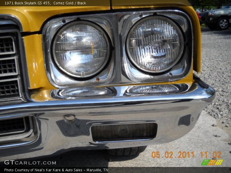 Cortez Gold / Black 1971 Buick Skylark GS 455