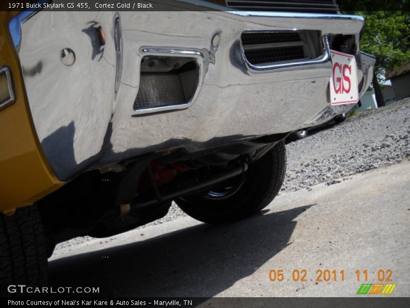 Cortez Gold / Black 1971 Buick Skylark GS 455