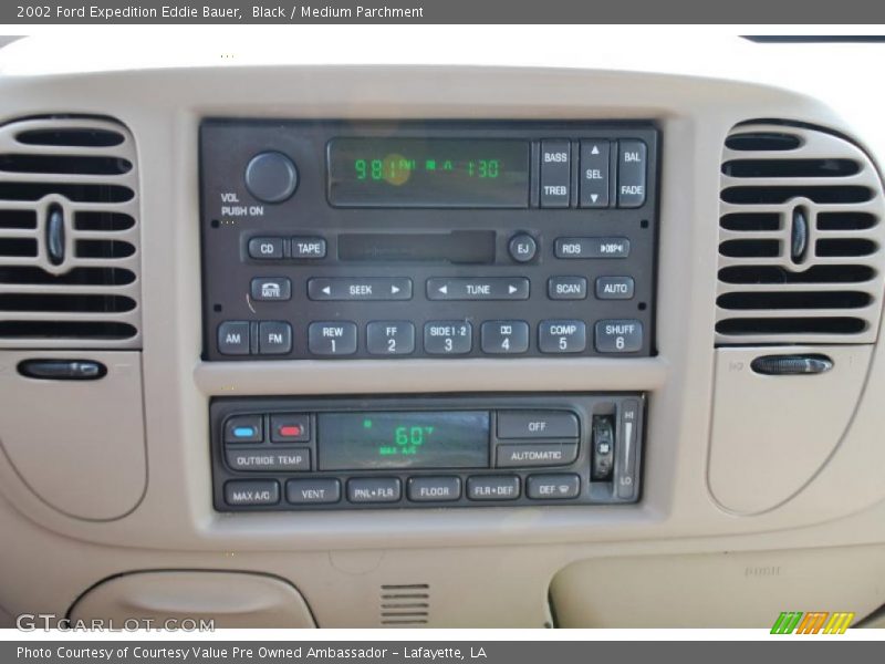 Controls of 2002 Expedition Eddie Bauer